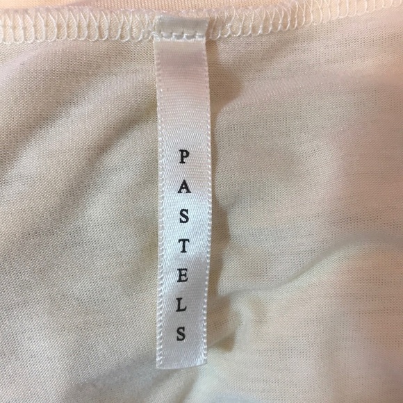 Pastels Clothing Green and Cream Tunic Top - Picture 5 of 7